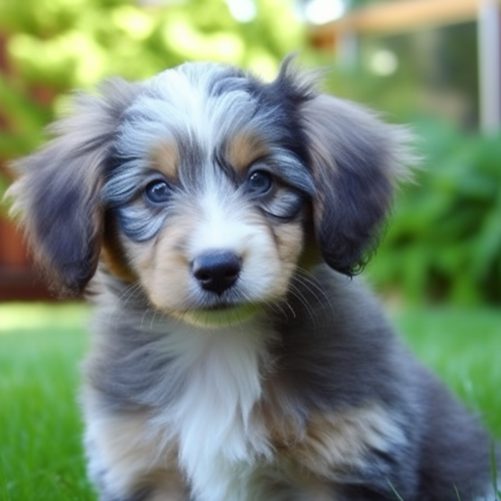 Aussiedoodle Straight Coat